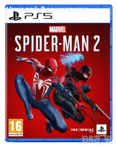 Игра за PS 5 - Spiderman 2, снимка 1