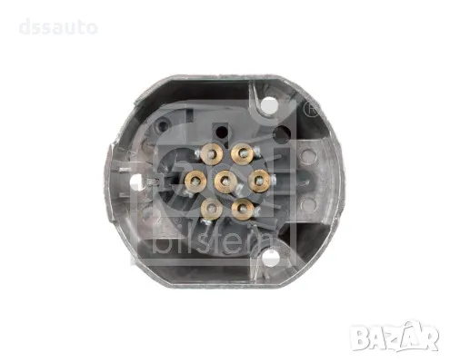 Метална букса за теглич 7 пина, 12/24V – DIN ISO 1724, снимка 2 - Аксесоари и консумативи - 49906038