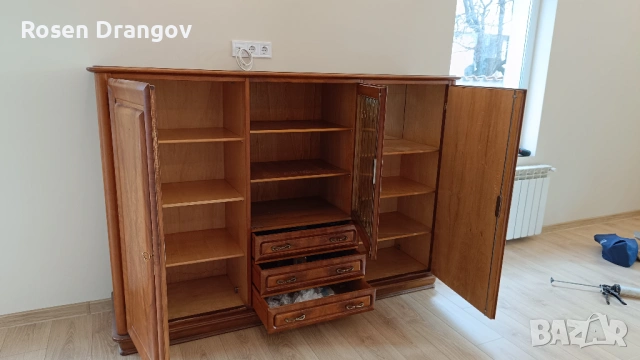 Старинен шкаф, снимка 3 - Шкафове - 53105891