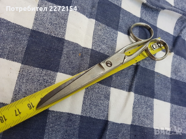 Ножица SOLINGEN , снимка 4 - Антикварни и старинни предмети - 51465865