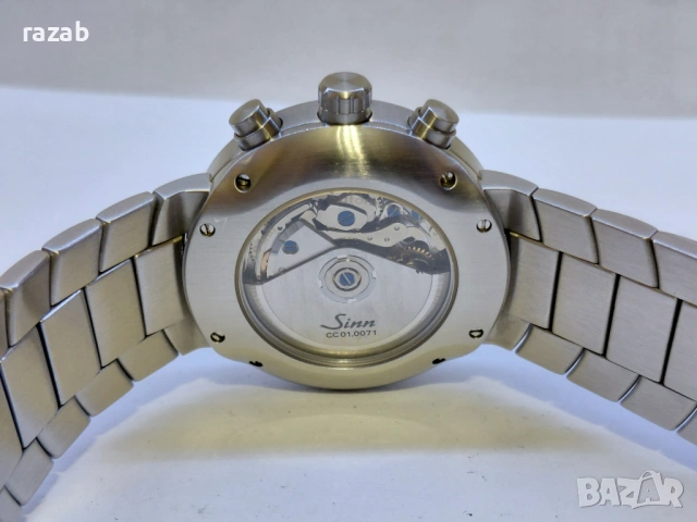 Sinn Chronograph-Eta7750 Audi Disign , снимка 13 - Мъжки - 54045349