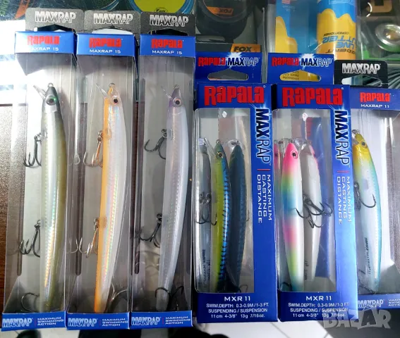 Воблер Rapala Max Rap 15см, 13см, 11см,9см, снимка 1 - Такъми - 48810792