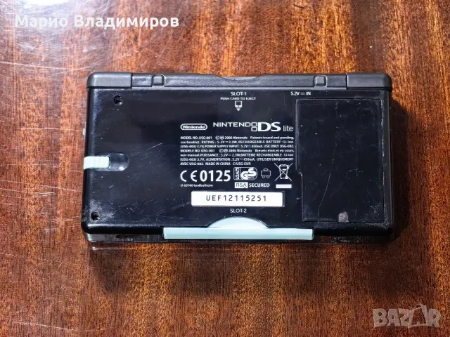 Nintendo ds lite, черно - синьо , снимка 2 - Nintendo конзоли - 48486821