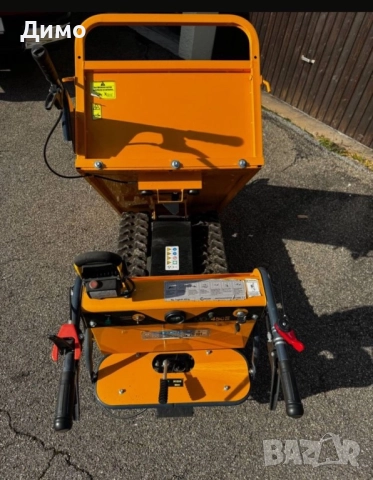 Верижен електрически дъмпер Lumag  – КАТО НОВ, снимка 3 - Индустриална техника - 52679446