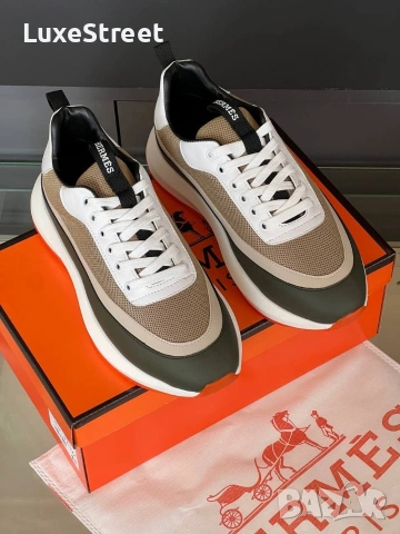 Hermes 🤍Мъжки Обувки , снимка 5 - Маратонки - 53434815