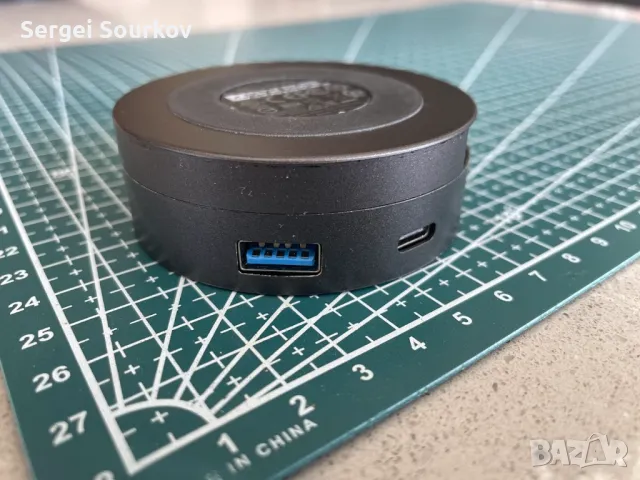 Докинг станция (мобилен адаптер) Dell USB-C Mobile DA300, снимка 3 - Друга електроника - 47017408