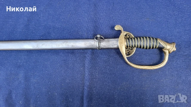 Шпага, сабя, меч Саксония модел 1889, снимка 2 - Антикварни и старинни предмети - 51189378