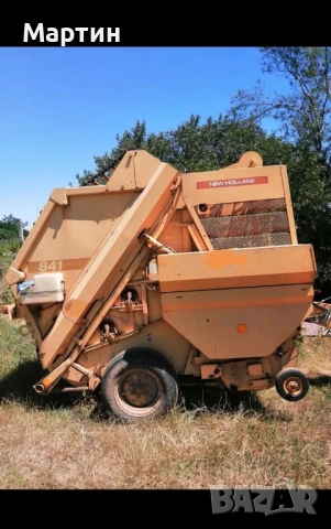 Сламопреса тип руло (балировачка) - New Holland 841, снимка 2 - Селскостопанска техника - 53731079