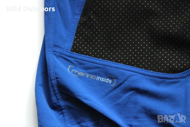 ORTOVOX - мъжки софтшел мерино елек, размер L, снимка 3 - Спортни дрехи, екипи - 54139386