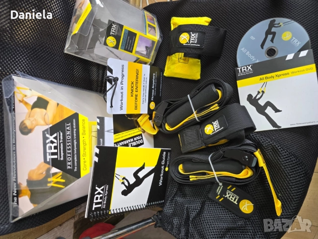 TRX ORIGINAL USA crossfit кросфит топ качество с DVD,книжка,калъф и др
