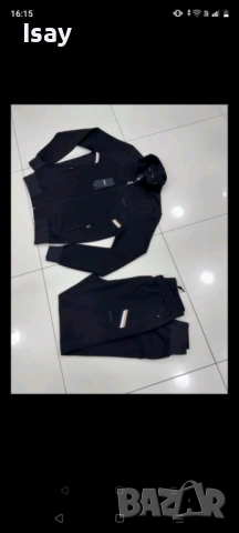 Мъжки анцунг БОСС в черен цвят 2ХЛ 3ХЛ последни размери, снимка 2 - Спортни дрехи, екипи - 53824092