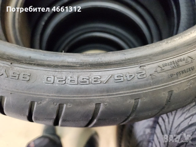 продавам 4бр лятни гуми пакет 275/30/20 245/35/20 , снимка 10 - Гуми и джанти - 53925296