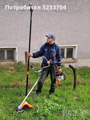 Професионално почистване на дворове и градини в Габрово и района - STIHL