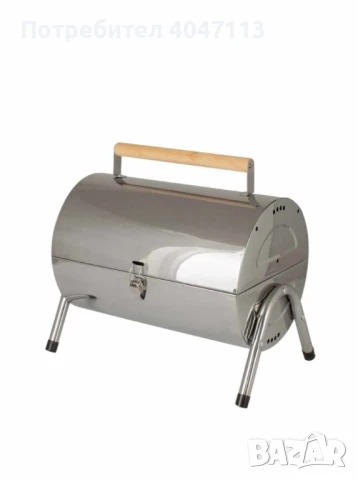 Барбекю на дървени въглища Muhler A-SS115, снимка 4 - Барбекюта - 51370267