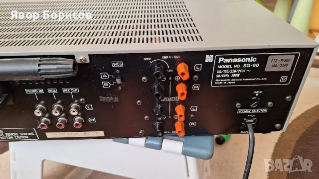 Panasonic SG-60, снимка 15 - Ресийвъри, усилватели, смесителни пултове - 48002390