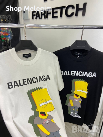 Balenciaga унисекс тениска , снимка 2 - Тениски - 45063732