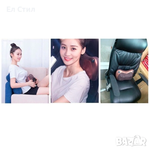 Портативна възглавница масажор за шиацу масаж, снимка 8 - Масажори - 54001967