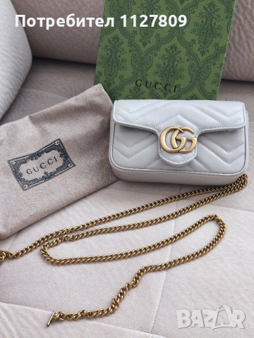 Чанта Gucci с кутия и торбичка, снимка 2 - Чанти - 53667246