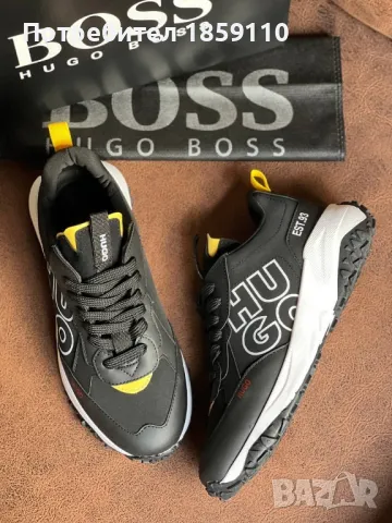 Мъжки Обувки : 40-44 : HUGO BOSS :, снимка 5 - Ежедневни обувки - 46889443