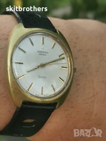 ZENITH Sporto 28800, 36mm, gold filled, cal. 2562C, снимка 10 - Мъжки - 47004684