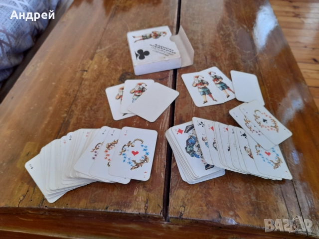 Стари Руски Игрални,Пасиансни,Сувенирни карти, снимка 3 - Други ценни предмети - 52030044