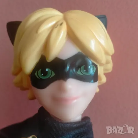 Колекционерска кукла Bandai Miraculous Tales Of Ladybug Cat Noir 11" 2016, снимка 17 - Колекции - 47096398