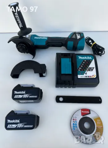 Makita DGA 515 - Чисто нов безчетков ълошлайф с потенциометър, снимка 2 - Други инструменти - 49999135