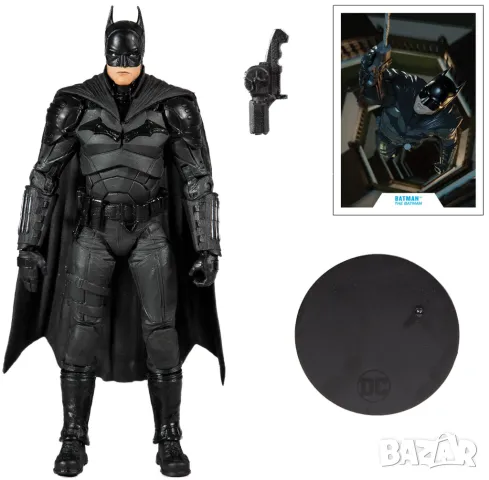 Екшън фигура McFarlane DC Comics: Multiverse - Batman (The Batman), 18 cm, снимка 5 - Колекции - 46881855