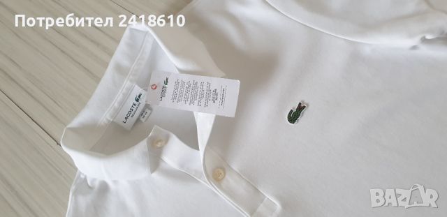 Lacoste Regular Fit  Cotton Mens Size 2 - XS НОВО! ОРИГИНАЛ! Мъжка Тениска!, снимка 1 - Тениски - 45100498