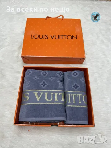 Louis Vuitton🔝Christian Dior Луксозни Хавлии - 2бр. в кутия - Налични Различни Цветове Код D2155, снимка 5 - Хавлиени кърпи - 49423536