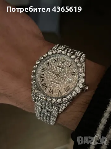 Rolex Datejust Iced Out Moissanite 40mm, снимка 9 - Мъжки - 48787371