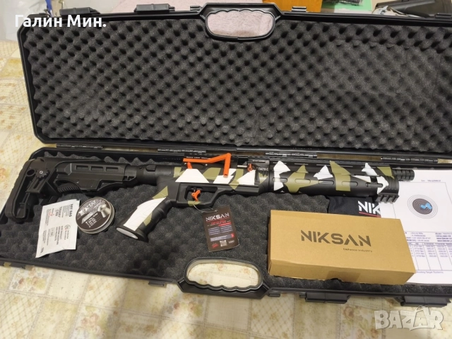 Въздушена PCP NIKSAN Tacto  5.5, снимка 2 - Въздушно оръжие - 52109298