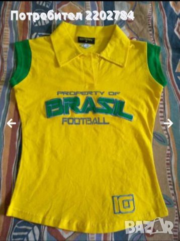 Две футболни тениски Бразилия, Brasil,Ronaldinho, Роналдиньо , снимка 12 - Фен артикули - 32525910