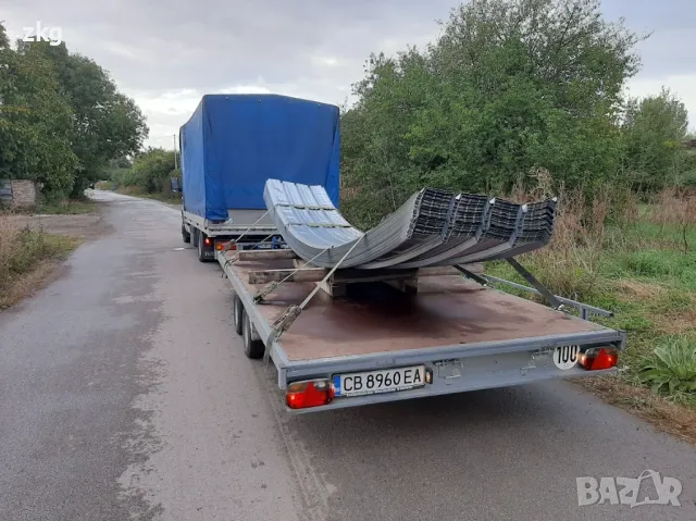 Дъговидна трапецовидна ламарина TR40x186-744, снимка 16 - Строителни материали - 34478600