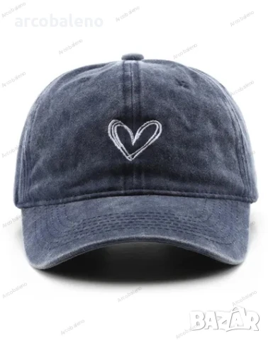 Изпрана бейзболна изтъркана шапка Unisex, 5цвята , снимка 3 - Шапки - 51391984