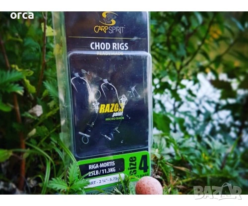 Монтаж Carp Spirit Chod Rig №8 Pop-Up 8.25см 3бр, снимка 2 - Такъми - 53572174