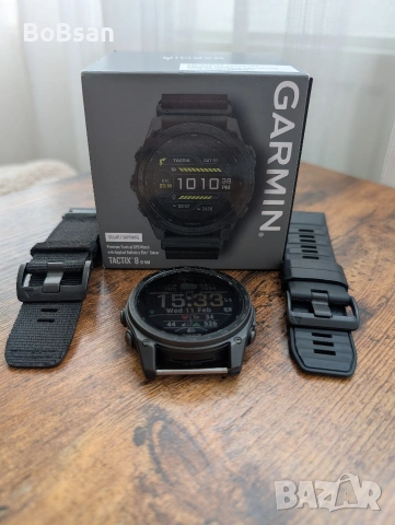Garmin Tactix 8 Solar Sapphire Titanium 51 mm Ballistics Elite