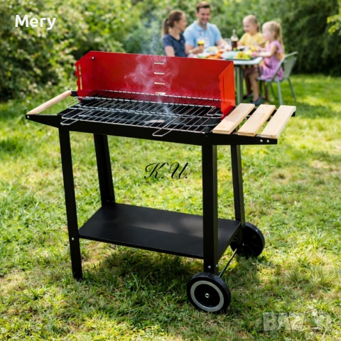 Голямо градинско барбекю , снимка 3 - Барбекюта - 53838355