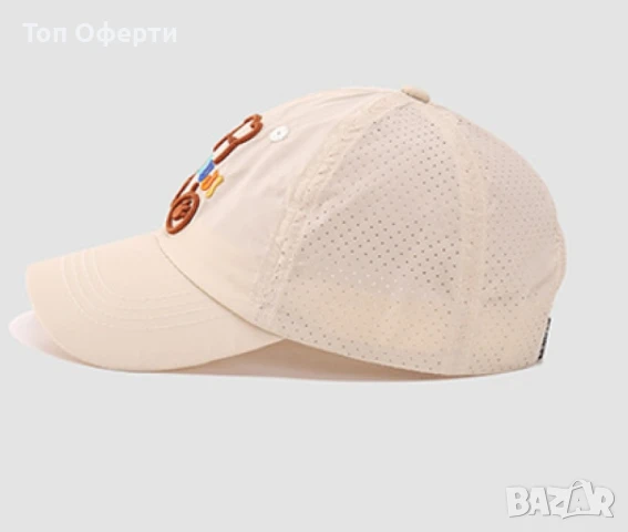 За малки герои детска шапка с козирка Kuku Ji - Bear, снимка 4 - Други - 50588150