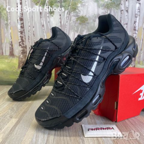 Nike TN Air Max Utility Black / Оригинална Кутия, снимка 1 - Спортни обувки - 45278649