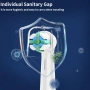 Глави за електрическа четка за зъби Oral-B iO серия 2/3/4/5/6/7/8/9/10, 6 броя, бели, снимка 6