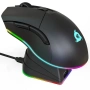 KLIM Blaze Pro презареждаща се безжична геймърска мишка с RGB зарядна станция - нова версия -, снимка 1