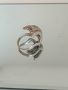 Красив сребърен пръстен с маркировка с циркони, снимка 3
