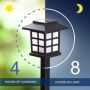 8 броя Соларни лампи за градина Фенер, 36см, снимка 4