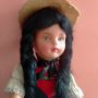 Колекционерска кукла народна носия Celluloid 29 см, снимка 17