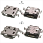 Букса  конектор USB micro  , 2/5 pin connector, снимка 3