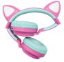 Детски слушалки Lexibook Barbie Cat Ear, детски слушалки 2-в-1, снимка 2