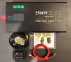 Инвертори Suyeego 2500W пълна синусоида 12 или 24V с дистанционно управление, снимка 8