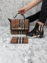 Burberry Дамски Комплект Маратонки Чанта И Портмоне Бърбъри - Налични Различни Цветове Код SK318, снимка 8