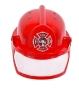 Пожарникарска пластмасова каска, червена_1225538, снимка 3